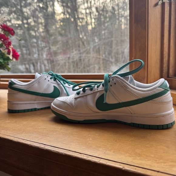 Nike Dunk Low White Green Noise (Women’s) - Picture 6 of 9